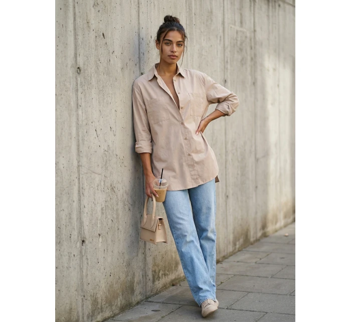 Košile EM KS model 16226190 béžová - FPrice