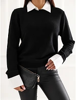 Sweter IR SW model 22550362 czarny - FPrice Sweter IR SW model 22550362 czarny - FPrice