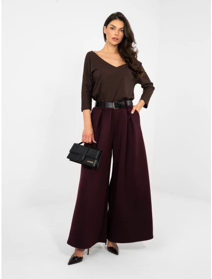 Nohavice IT SP 17872.29 tmavo fialové