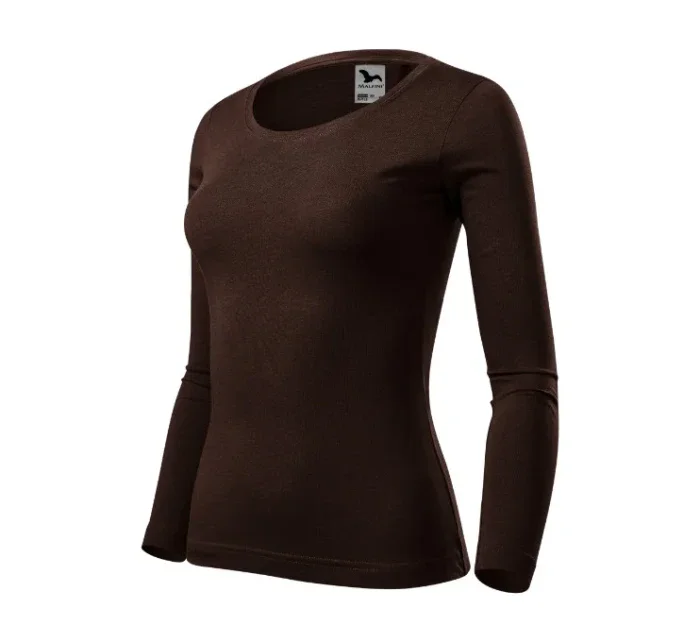 Fit-T LS tričko pre ženy káva