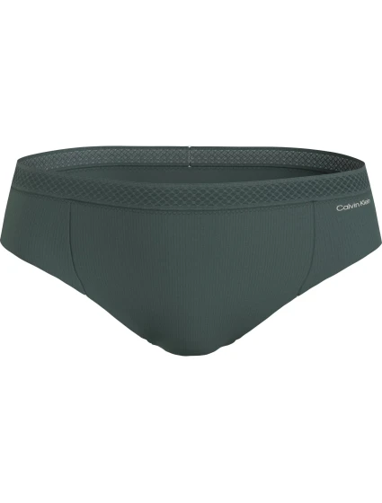 Dámske nohavičky BIKINI 000QF6308ELE7 khaki - Calvin Klein