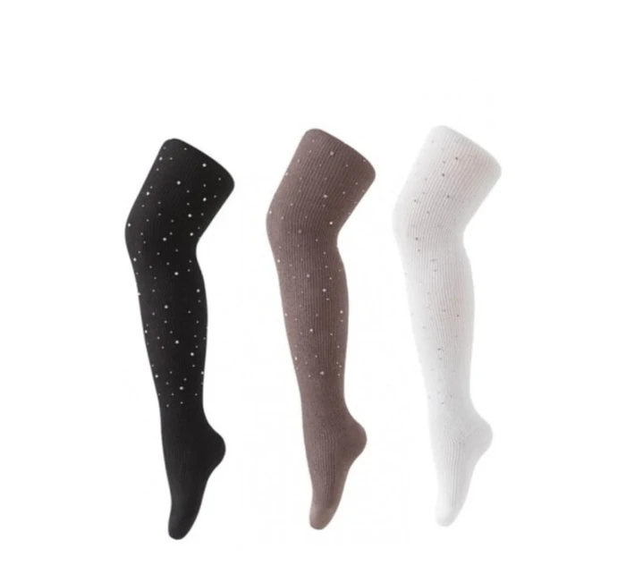 Bavlněné punčocháče s krystaly model 21485460 - BE SNAZZY