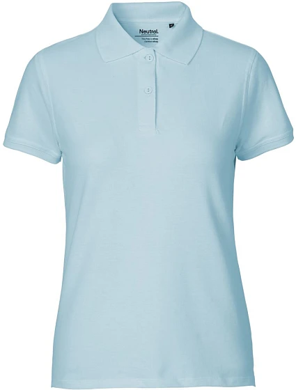 Neutral O 22980 Dámske polo tričko z bio bavlny 77.2280 svetlo modré Neutral O 22980 Dámske polo tričko z bio bavlny 77.2280 svetlo modré