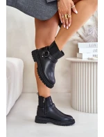 Kotníkové Boty Zateplené Na Zip Big Star model 21675377 Černé - Big Star Shoes
