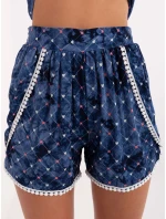 Šortky AT SN 2501A.02 tmavo modrá Šortky AT SN 2501A.02 tmavo modrá