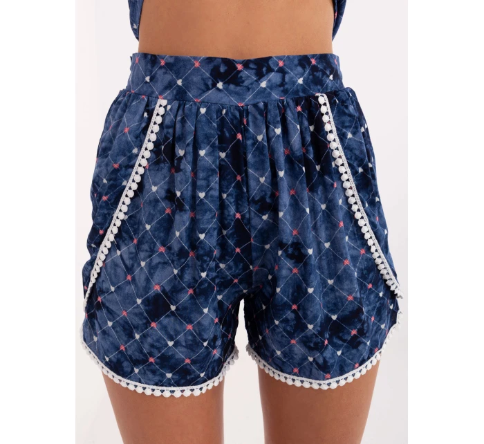 Šortky AT SN 2501A.02 tmavo modrá Šortky AT SN 2501A.02 tmavo modrá