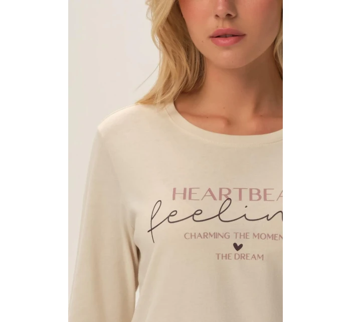 Henderson Dámske pyžamo 41868 Freja long/r S-2XL