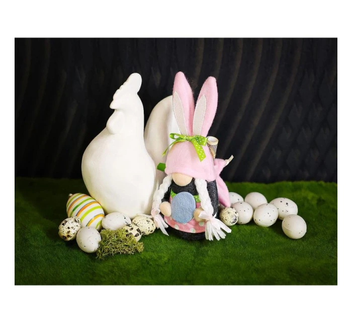 SKRZAT GNOM GIRL RÓŻOWY Z NA DEKORACJA WIOSENNA dětské model 21832712