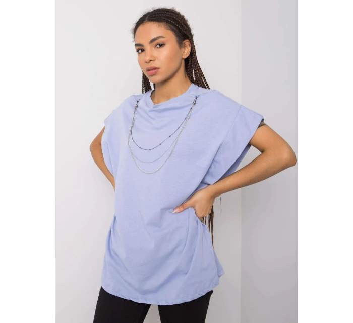 Tričko 157 TS model 15091215 světle modrá - FPrice Tričko 157 TS model 15091215 světle modrá - FPrice