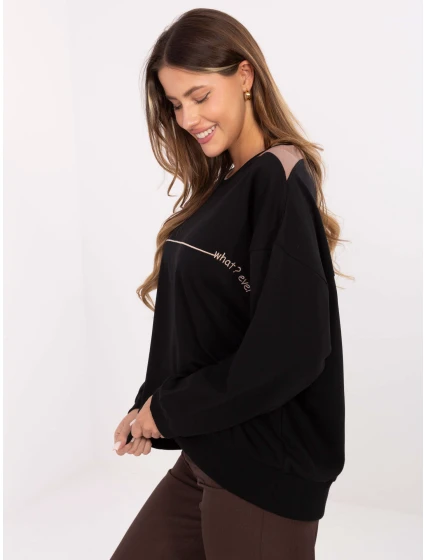 Blúzka RV BL A940.60 čierna Blúzka RV BL A940.60 čierna