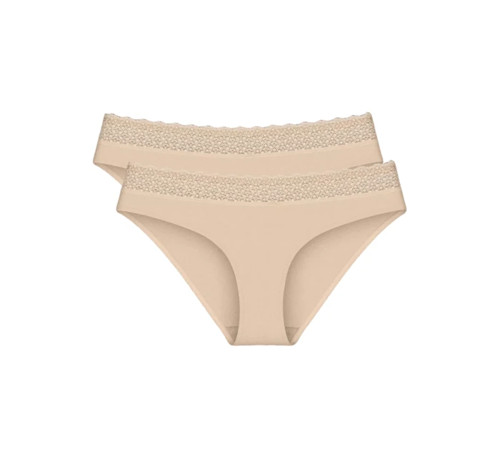 Dámske nohavičky Feel of Modal Tai 2P - YELLOW - light beige 0026 - TRIUMPH Dámske nohavičky Feel of Modal Tai 2P - YELLOW - light beige 0026 - TRIUMPH