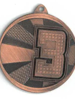 Medal stalowy brązowy model 21830169