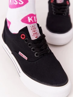 Damskie Tenisówki Na Platformie CROSS JEANS FF2R4002C Czarme