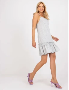 Šaty BR SK 9048 svetlo šedé