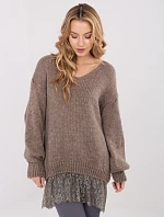 Jumper IN SW 33681.05P tmavo lila