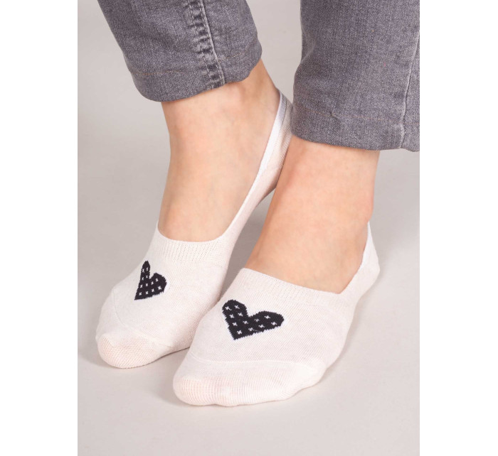 Yoclub Bavlnené dievčenské ponožky 3-pack SKB-0095G-AA00 Viacfarebné