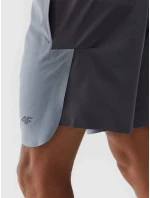 Pánské sportovní rychleschnoucí šortky 4F - šedé