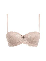 Podprsenka Lace 163181 CC204 03050 telová - Emporio Armani Podprsenka Lace 163181 CC204 03050 telová - Emporio Armani