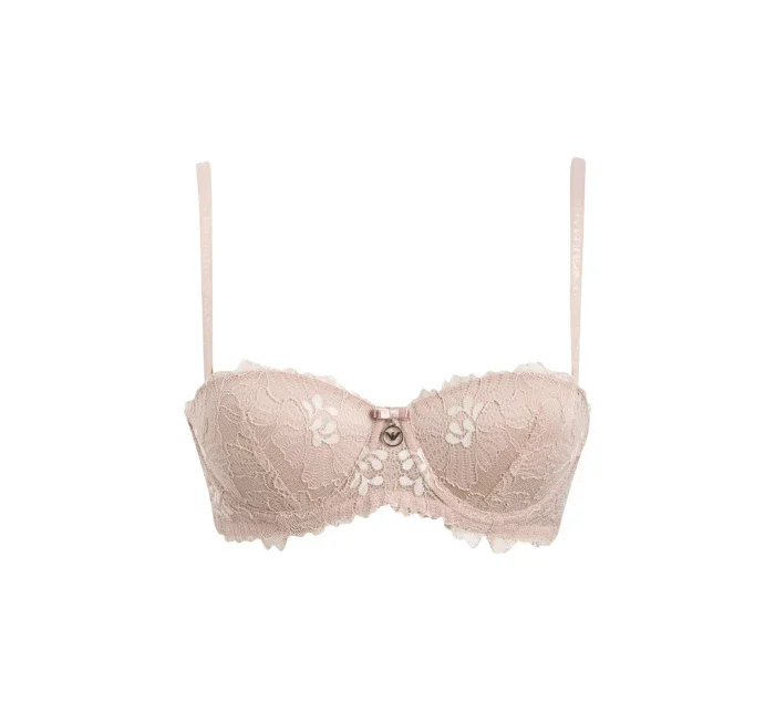 Podprsenka Lace 163181 CC204 03050 telová - Emporio Armani Podprsenka Lace 163181 CC204 03050 telová - Emporio Armani