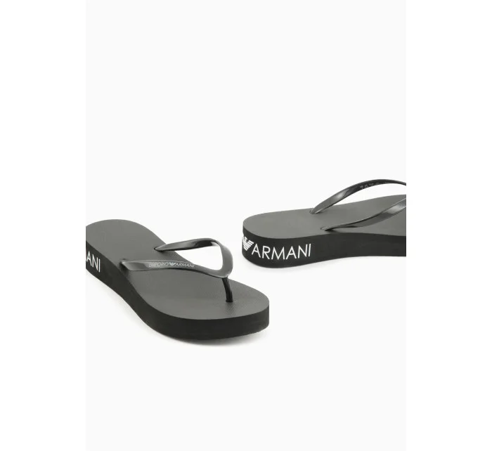 Dámske žabky XVQS07 XN118 00002 black - Emporio Armani