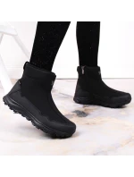 DK Jr model 21787601 nepromokavé zateplené sněhové boty černé - Inny