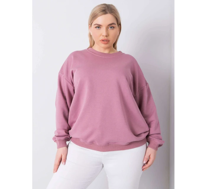 Mikina RV BL 6316.16X tmavo ružová
