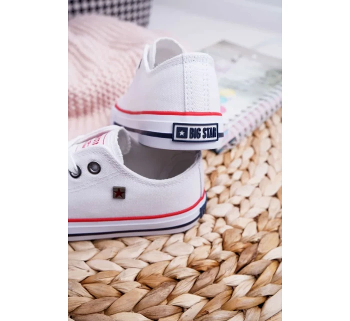 Dětské klasické tenisky Big Star - bílé Dětské klasické tenisky Big Star - bílé