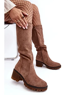 Topánky D8130 brown - Krok vo veľkom štýle