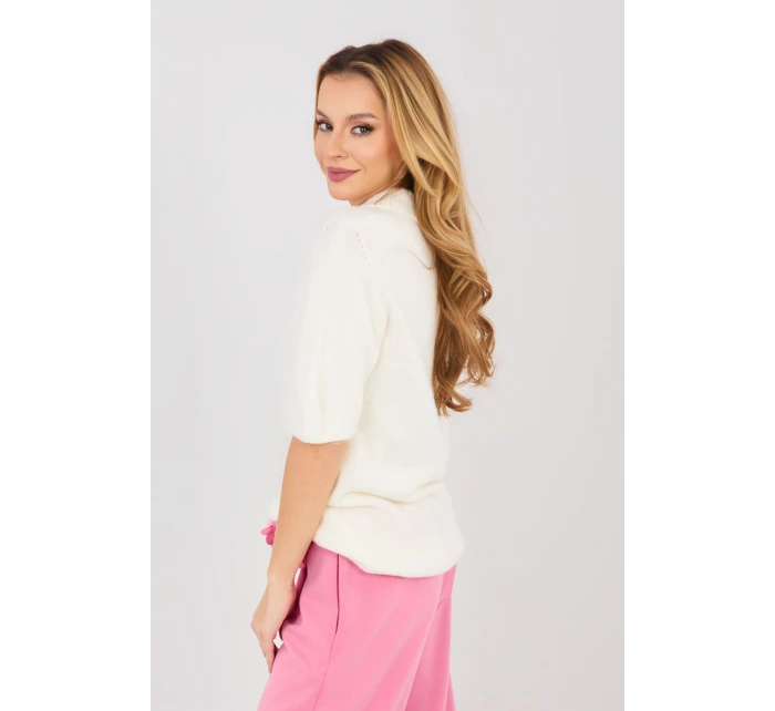 Sveter s krátkym rukávom model 224867 Taliansko Moda