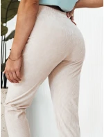 Dámské tepláky beige Dstreet model 21975697 - FashionStreet Dámské tepláky beige Dstreet model 21975697 - FashionStreet