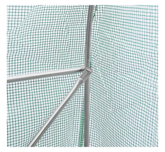 SKLENÍK ZÁHRADNÝ TUNEL 200X300X200CM PE KONŠTRUKCIA ZELENÁ OCEĽ