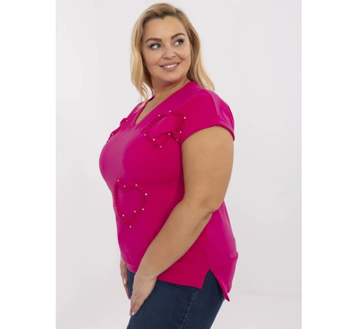 Blúzka RV BZ A542.12P fuchsiová