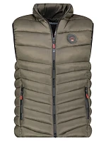 Pánska vesta DB 096 M WY6178H/GN Khaki-Dark Green - Geografické Nórsko