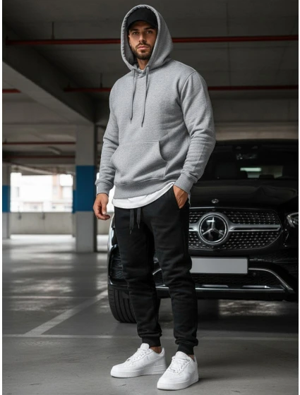 Pánské černé tepláky Dstreet model 21962339 - FashionStreet Pánské černé tepláky Dstreet model 21962339 - FashionStreet