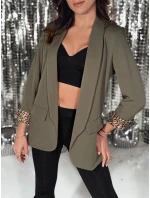 Dámská bunda v jedné velikosti olivová Dstreet model 21982224 - FashionStreet