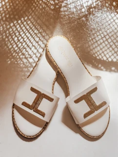 Dámské žabky white model 21989999 - Dstreet