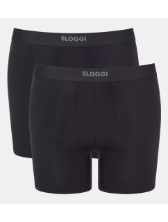 Pánske boxerky EVER Ease Short 2P - BLACK - black 0004 - SLOGGI