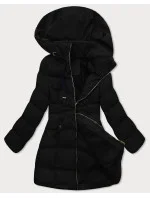 Dámska bunda s kapucňou J Style Black (5M3231-392)