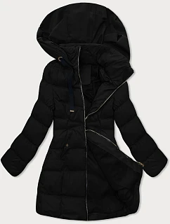 Kurtka damska z kapturem czarna model 21247665 - J.STYLE