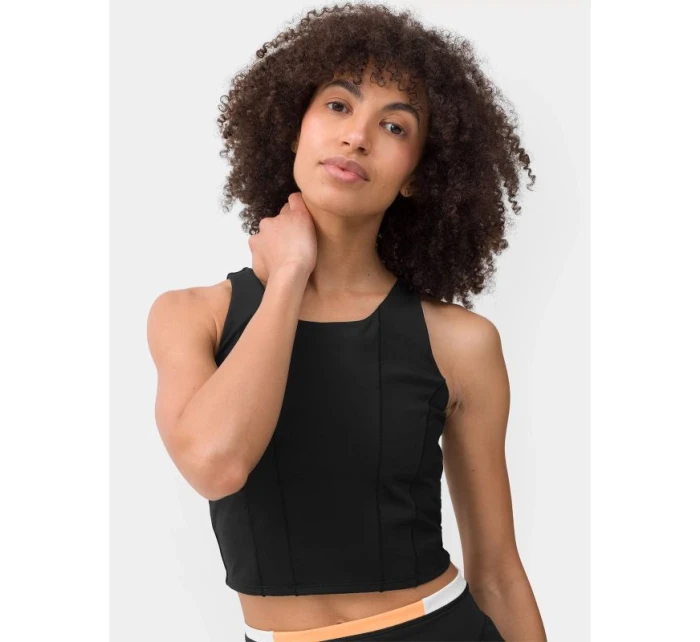 Dámske tréningové tričko s crop topom 4F