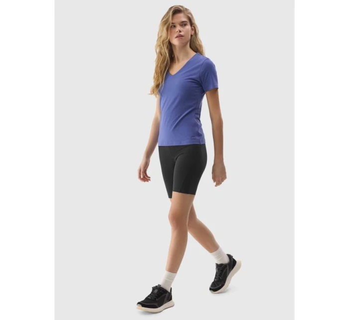 Dámske hladké tričko z organickej bavlny 4F