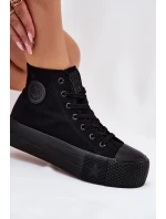 Dámské Tenisky Na Platformě Big Star model 21695240 Černé - Big Star Shoes