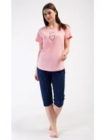 Dámské domácí šaty s tříčtvrtečním rukávem model 21059941 - Vienetta