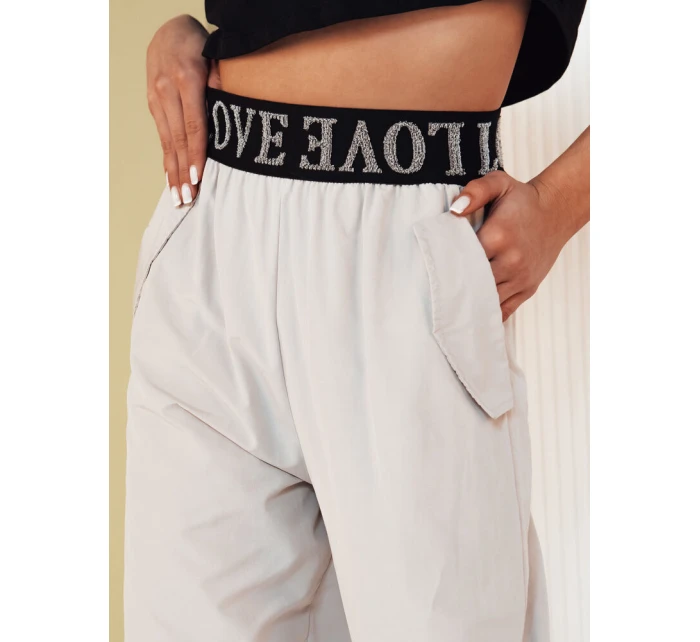 Dámské kalhoty šedé Dstreet model 21975330 - FashionStreet