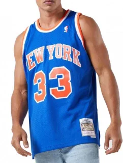 Mitchell & Ness NBA Swingman New York Knicks Patric Ewing dres SMJYGS18186-NYKROYA91PEW pánske