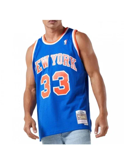 Mitchell & Ness NBA Swingman New York Knicks Patric Ewing dres SMJYGS18186-NYKROYA91PEW pánske