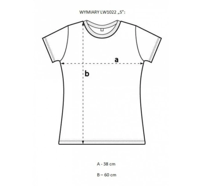 Dámske tričko LEONE LW1022/S16 žltá "S"