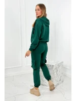 Set 3 v 1 mikina + top + nohavice zelený Set 3 v 1 mikina + top + nohavice zelený
