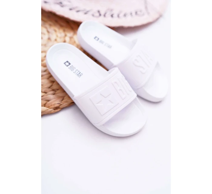 Klapki Dziecięce Big Star Białe DD374154 Klapki Dziecięce Big Star Białe DD374154