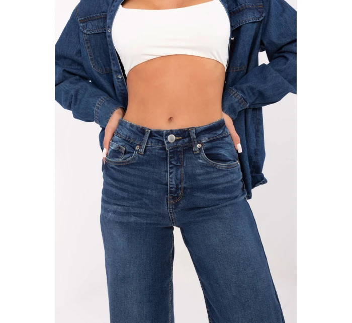 Nohavice D85083BI62544D295 tmavomodré Nohavice D85083BI62544D295 tmavomodré